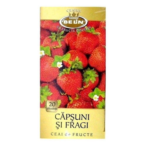 Ceai capsuni Belin, 20 plicuri/cutie