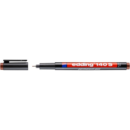 Marker Edding 140 OHP, permanent, varf 0.3 mm, maro