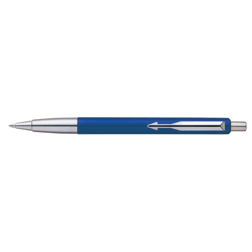 Pix cu mecanism, Parker, Vector, 0.8 mm, accesorii cromate, albastru