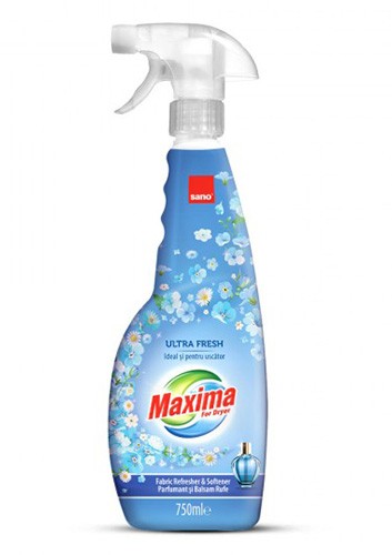 Balsam si parfumant de rufe Sano Maxima Dryer 750 ml, Ultra Fresh