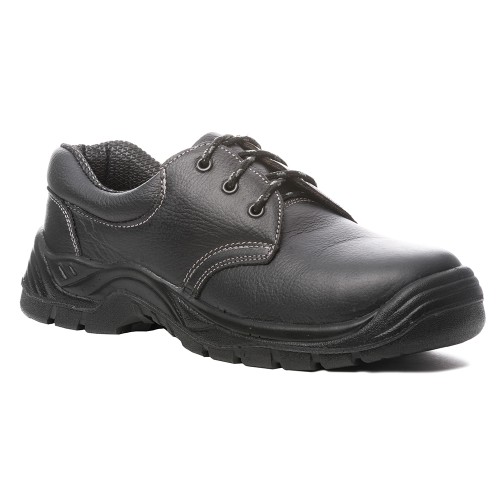 Pantofi protectie Agate S3 SRC marimea 43, din piele, bombeu din otel, antistatici, antiderapanti