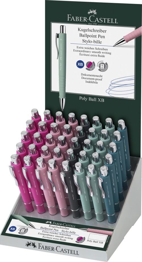 DISPLAY 40 BUC PIX POLY BALL XB FABER-CASTELL