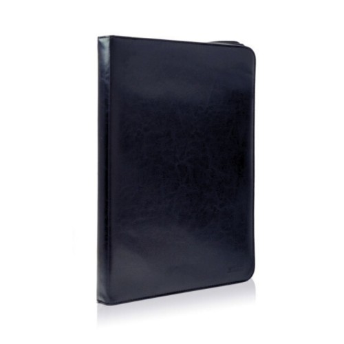 Mapa A4 Fraga premium imitatie piele organizator cu fermoar, negru
