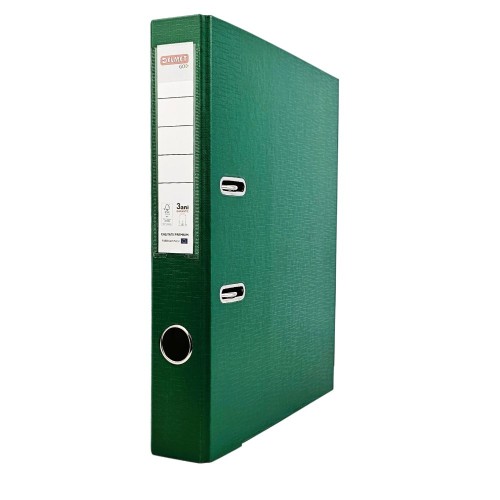 Biblioraft Delmet GO A4, 50mm, PP/Carton, verde