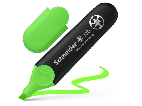 Textmarker Schneider Job verde