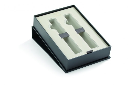 Cutie cadou dubla gri