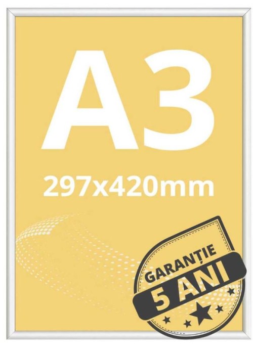 Rama click alba A3 297x420 mm