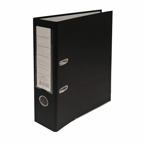 Biblioraft A4 plastifiat Nova 7.5 cm, negru