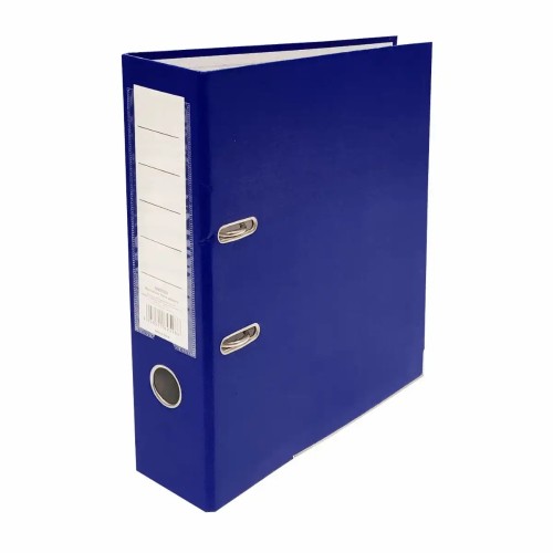 Biblioraft A4 plastifiat Nova 7.5 cm, bleumarin