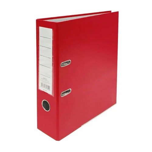 Biblioraft A4 plastifiat Nova 7.5 cm, rosu